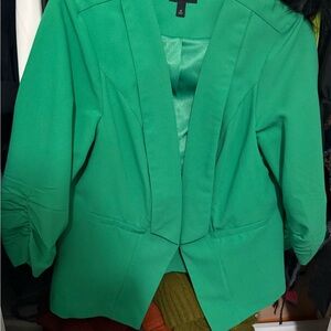 Torrid Vibrant Green Blazer